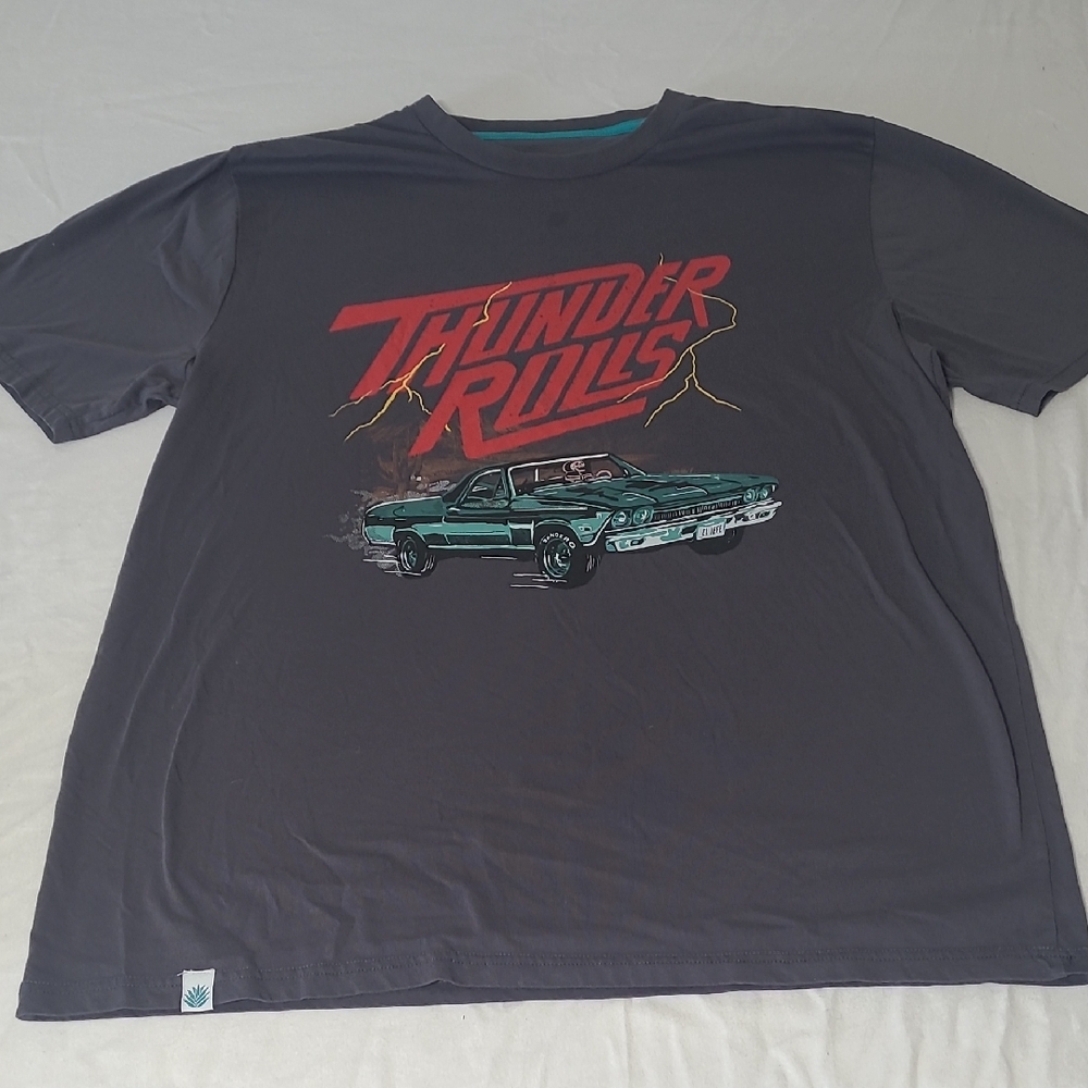 Sendero Provisions Co. Thunder Rolls Graphic T-Shirt - Gray XL